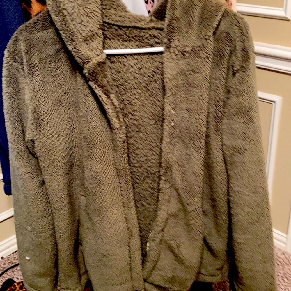 Fuzzy jacket